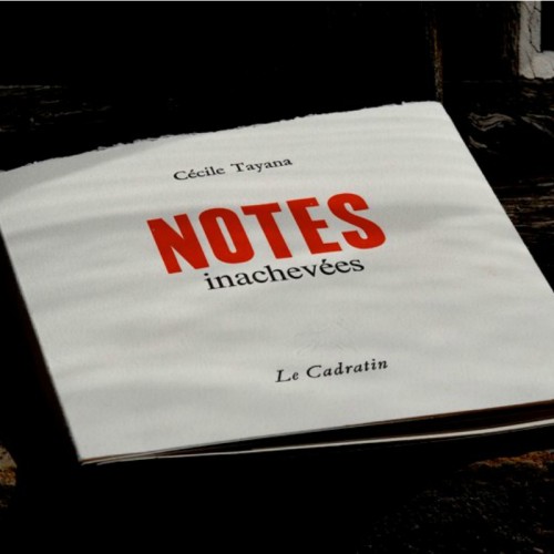 Notes inachevées - Cécile Tayana