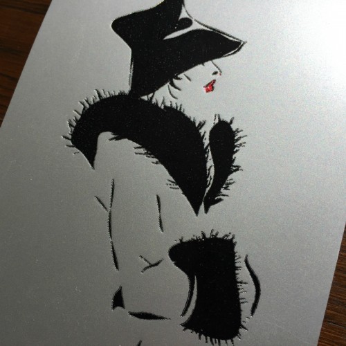 Notepad - lady