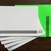 Correspondance cards - houndstooth check A5 (packet of 5)