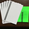 Correspondance cards - houndstooth check A5 (packet of 5)