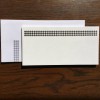 Correspondance cards - houndstooth check DL (packet of 5)