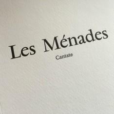 Les Ménades- Sylvoisal