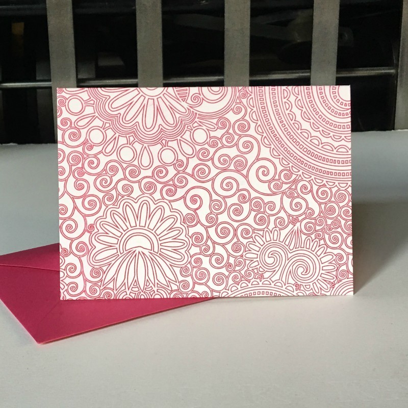 Paisley motif (packet of 6) Paisley motif (packet of 6)