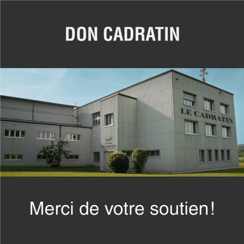 Donation to Le Cadratin