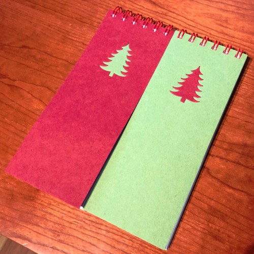 Notepad - pine tree