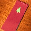 Notepad pine tree