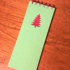 Notepad pine tree