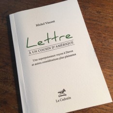 Lettre à un cousin d'Amérique - Michel Vincent