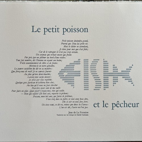 Le petit poisson et le pêcheur - Jean de La Fontaine