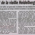 Le Matin 29.04.2001