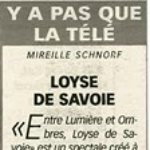 La Presse Riviera-Chablais 12.09.2003