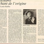 La Presse Riviera-Chablais 10.2000